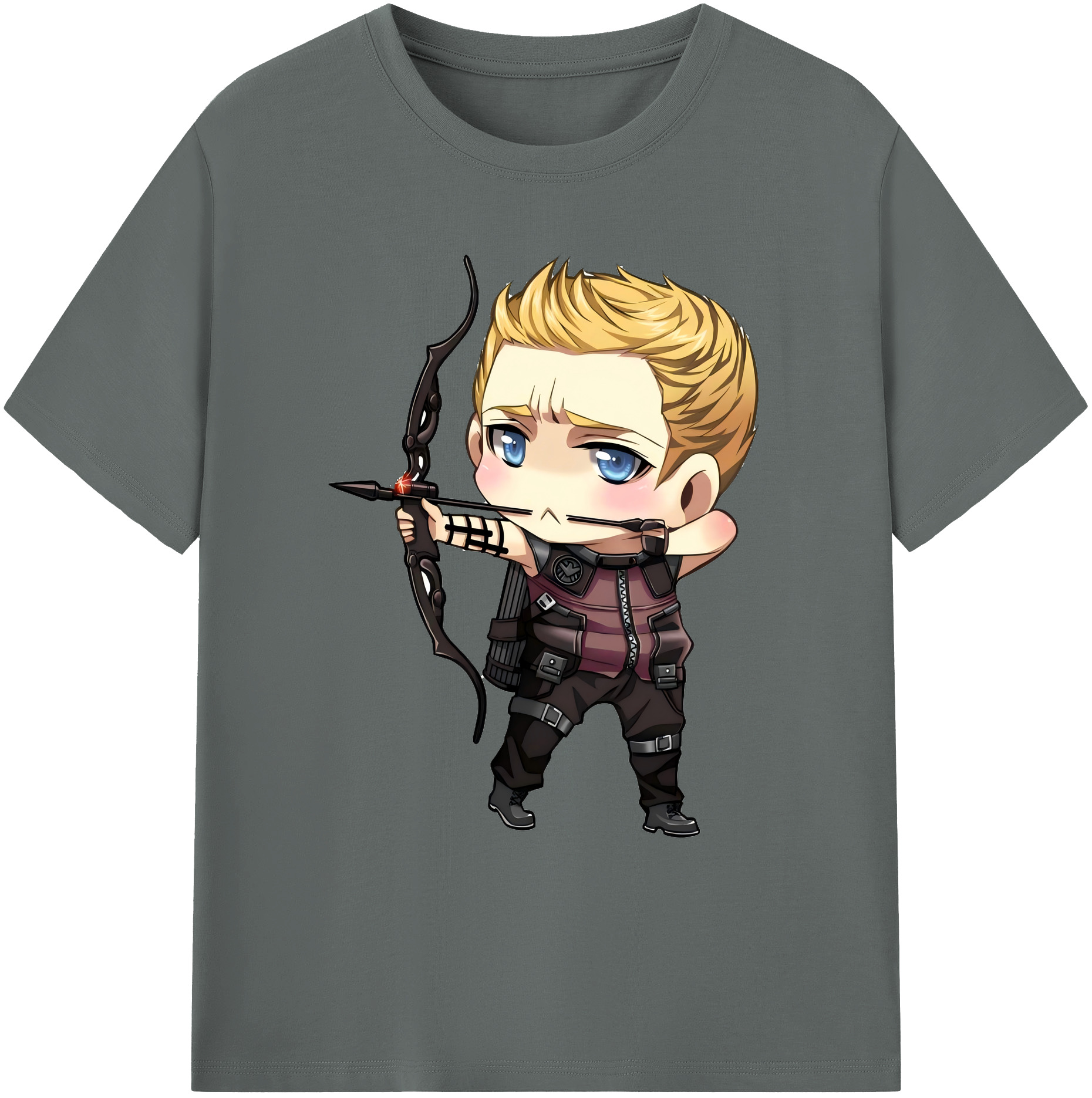 （画像用） アベンジャーズ The Avengers 綿100％ メンズ半袖Tシャツ｜肌触りやわらか＆通気性